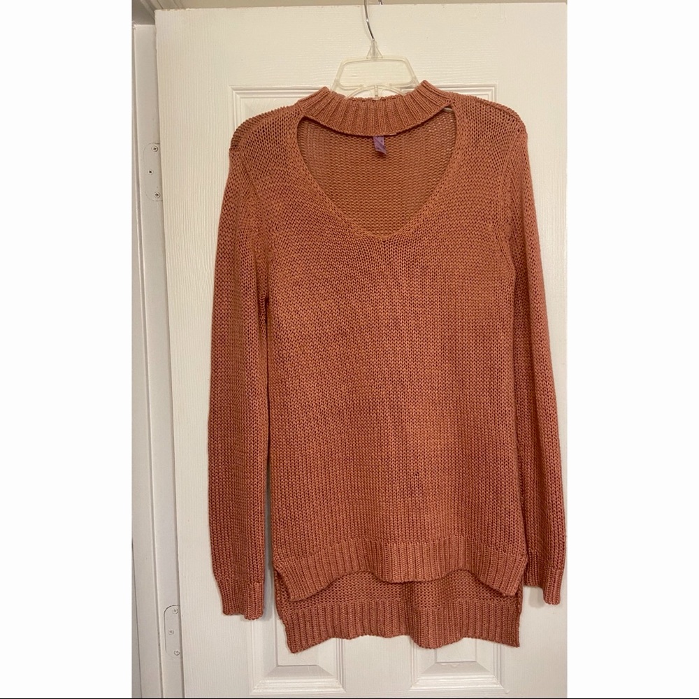 Mauve pink sweater